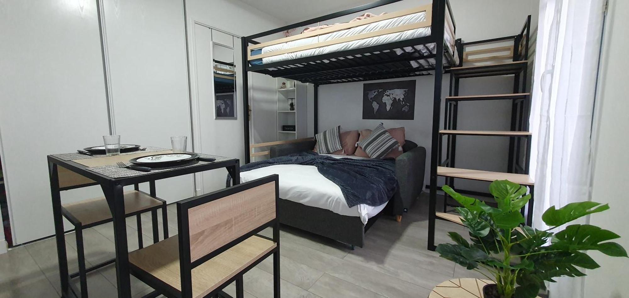 Studio - 1 Min Rer - 10Min Disney & 30 Min Paris - Free Parking & Wifi Apartment Биси Сен Жорж Екстериор снимка